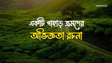 একটি পাহাড় ভ্রমণের অভিজ্ঞতা রচনা