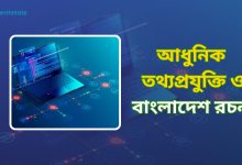আধুনিক তথ্যপ্রযুক্তি ও বাংলাদেশ রচনা